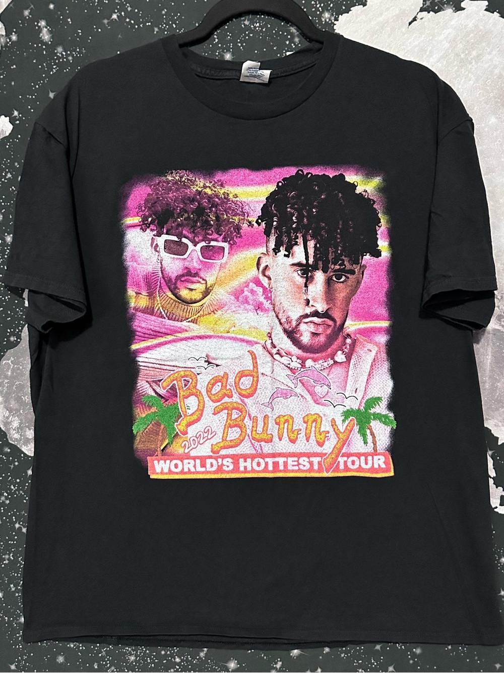 Bad Bunny 2022 Worlds Hottest Tour Shirt
